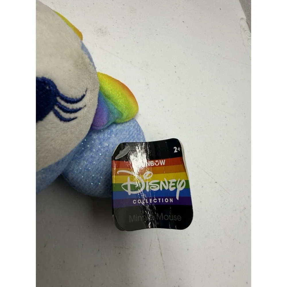 Lot 2 Disney Rainbow Pride Plush 2022 Minnie Mouse Donald‎ Duck W/ Tags